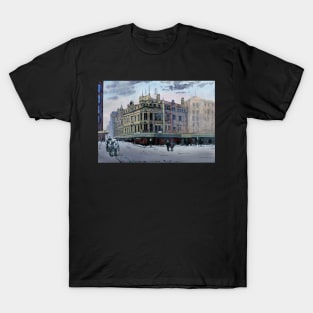 Melbourne - City of Melbourne Building - painting T-Shirt